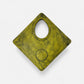 Eternity Symbol Leather Tote – Mustard Yellow