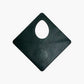 Eternity Symbol Leather Tote – Dark Green