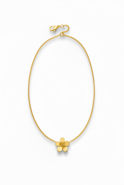 Forget Me Not Flower Necklace