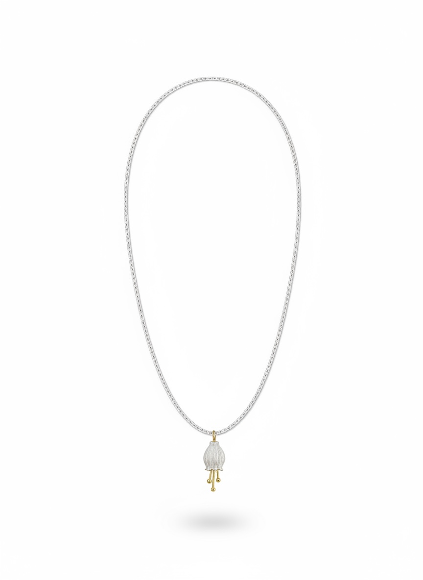 Lily Drop Pendant Necklace