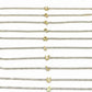 Armenian Initials Tennis Bracelets in Gold