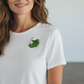 Ginkgo Leaf Pearl Brooch