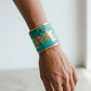 Wide Metal Bracelet