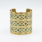 Wide Metal Bracelet