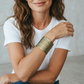 Wide Metal Bracelet