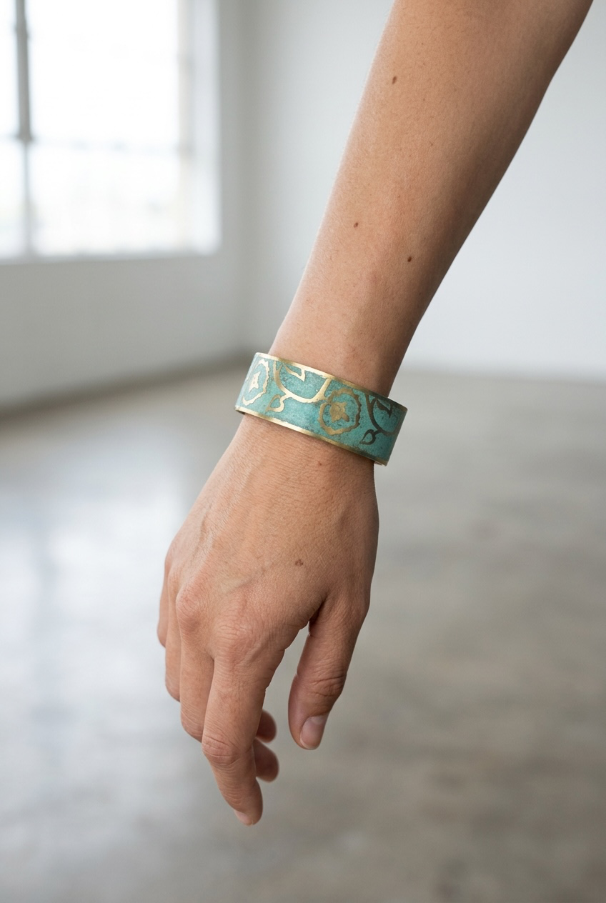 Narrow Metal Bracelet