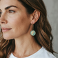 Long Circle Earrings