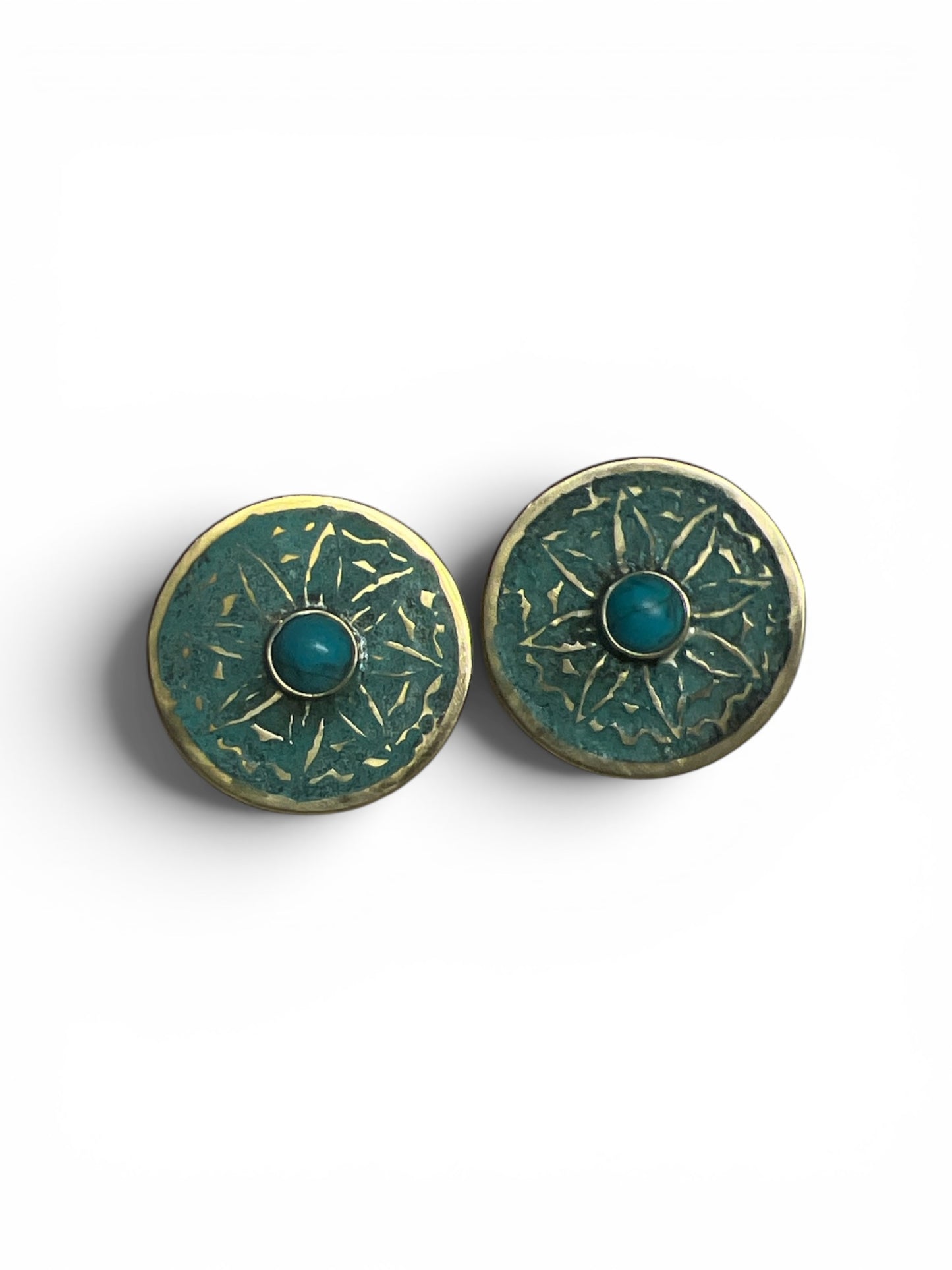 Earrings Circle Pendent