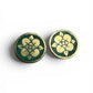 Flower Circle Earrings