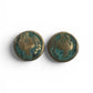 Pomegranate Circle Earrings