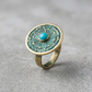 Round Ring with Turquoise