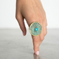Round Ring with Turquoise