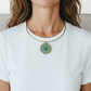Round Pendant Necklace