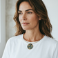 Round Pendant Necklace