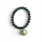 Round Charm Beaded Bracelet