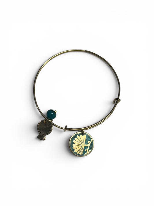 Charm Bracelet Leaf