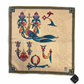 Trchnagir Armenian Alphabet Poly Silk Scarf 4