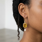 Gold Gem Earrings