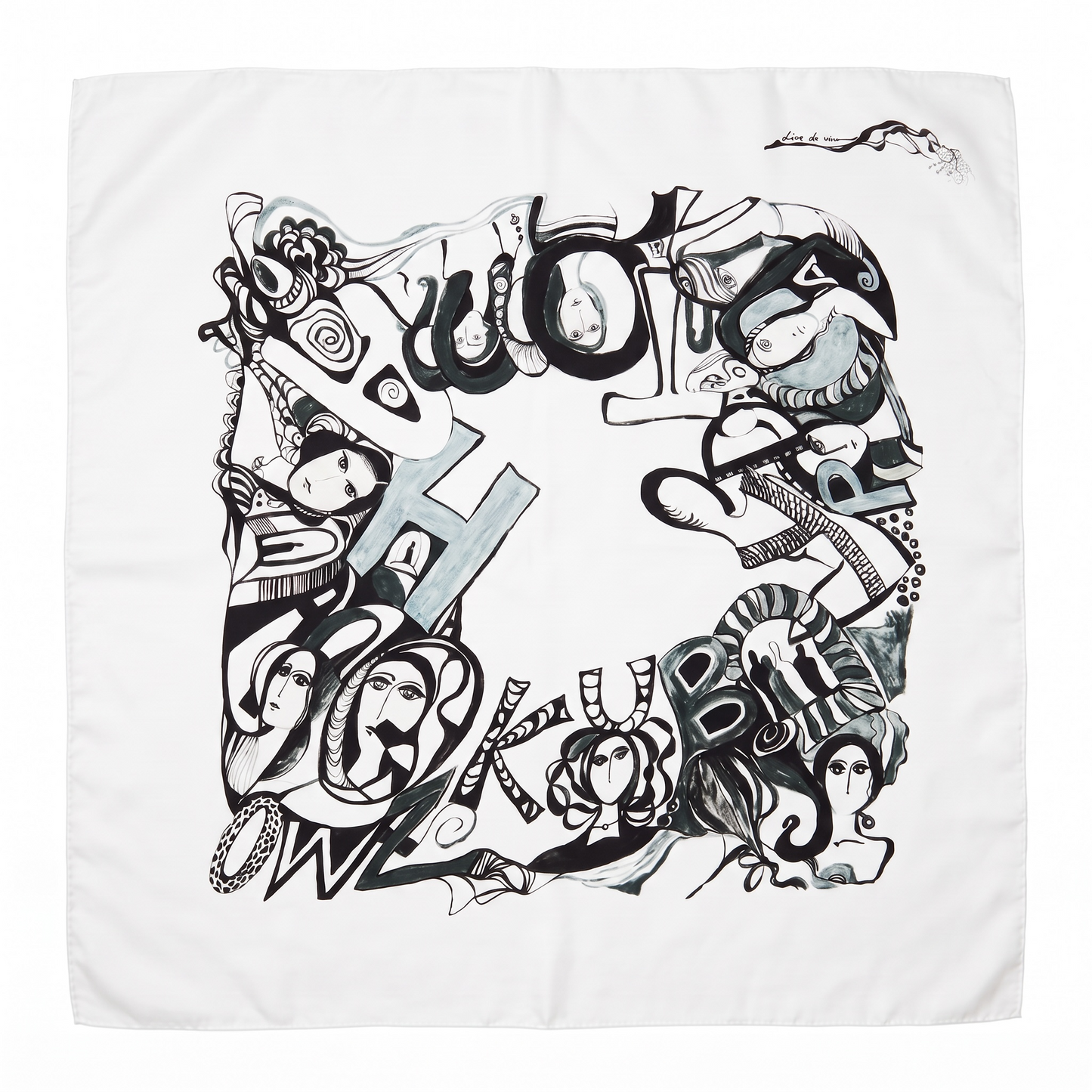White Dream Scarf