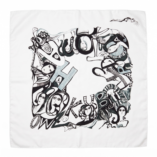 White Dream Scarf