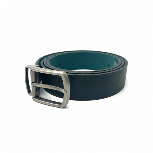 Eternity Classic Leather Belt - Green