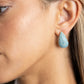 Celine CZ Raindrop Earring Turquoise