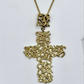 Armenian Alphabet Cross Necklace