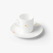 Ladybug Espresso Cups and Saucers