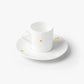 Ladybug Espresso Cups and Saucers