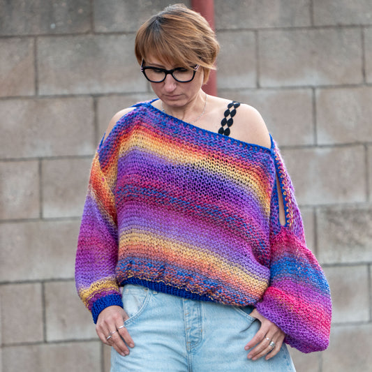 Sunset Hues Sweater