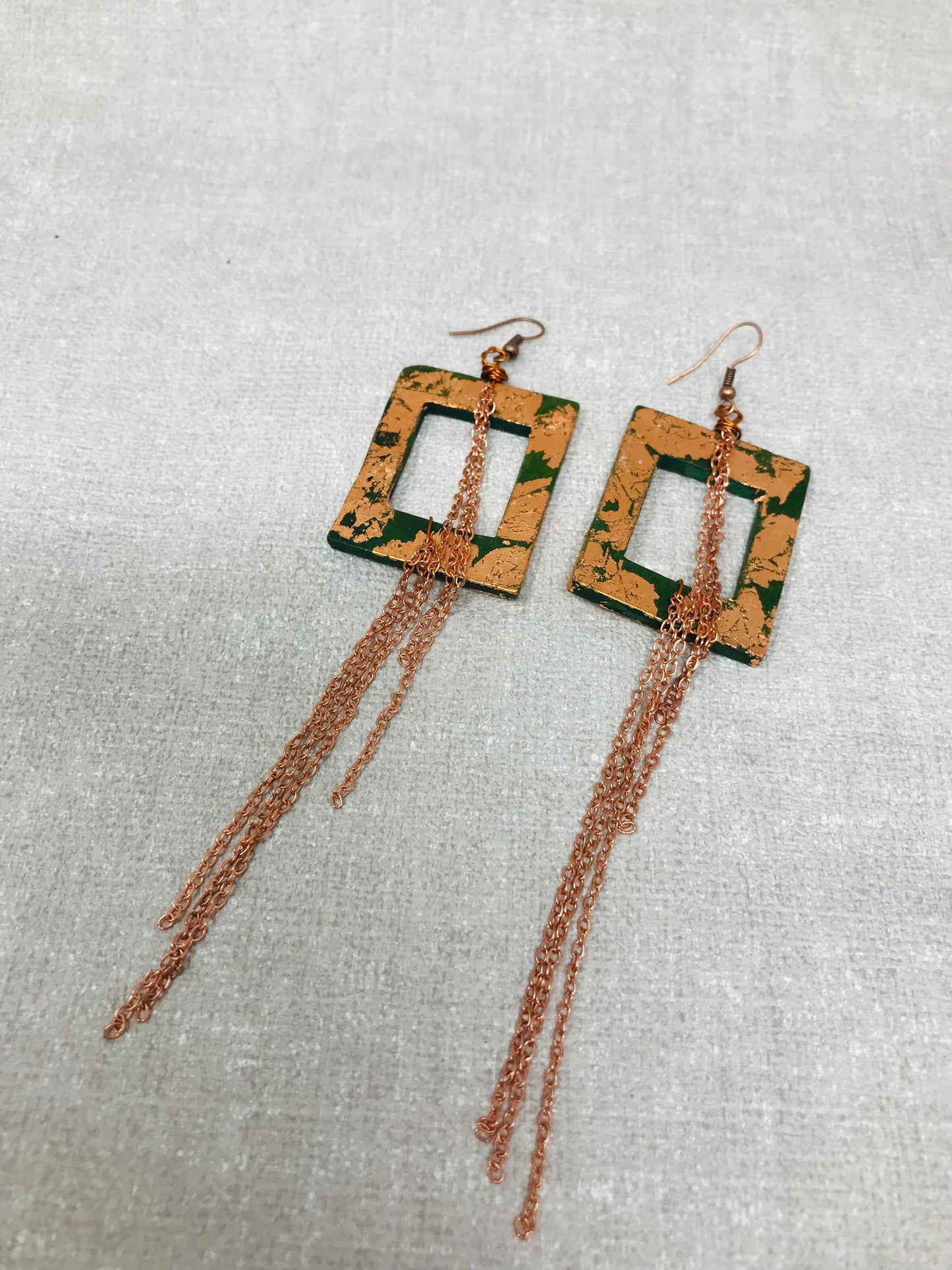 Emerald Whispers Earrings