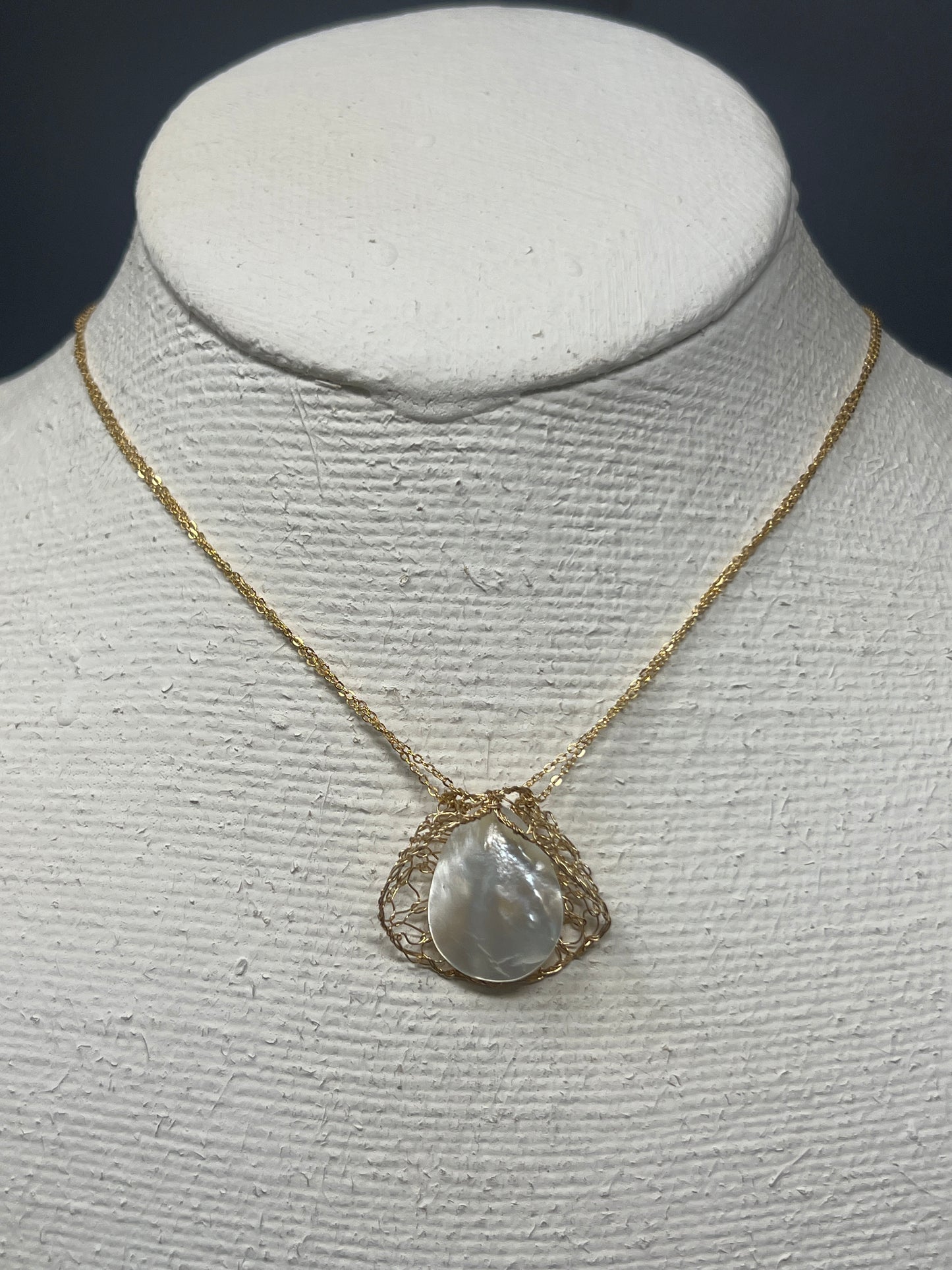 Basket Pendant Necklace