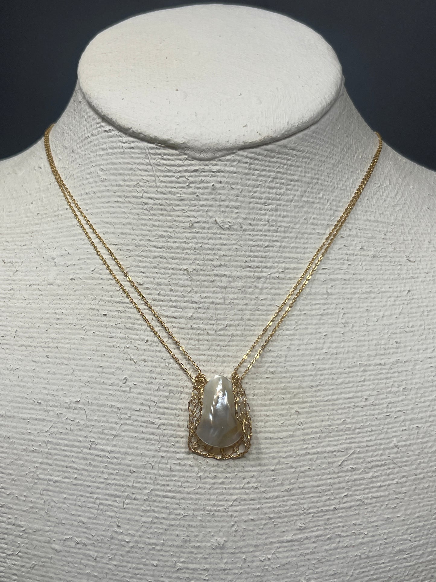 Basket Pendant Necklace