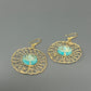 Swarovski Crystal Circle Earrings