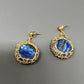 Lapis Lazuli Goldfilled Earrings