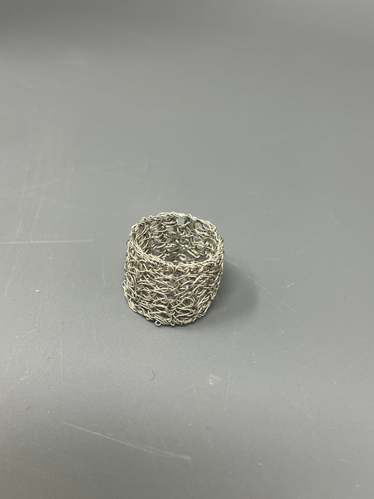 Stainless Steel Knitted Ring