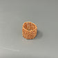 Copper Knitted Ring