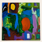 Sunlit Dreams Abstract Scarf