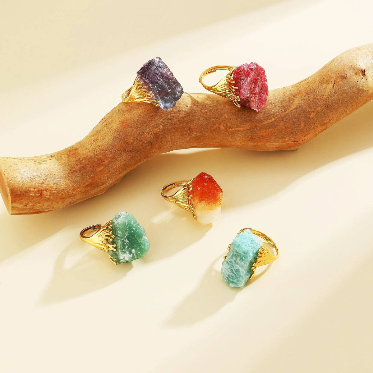 Gemstone Rings: Amazonite