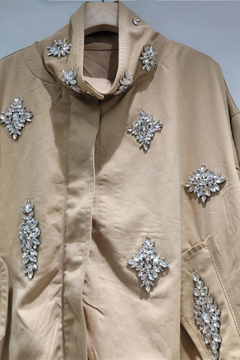Embellished Relaxed Fit Jacket
