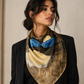 Blue Horizon Art Scarf