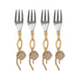 Hellobore Set of Four Dessert Forks