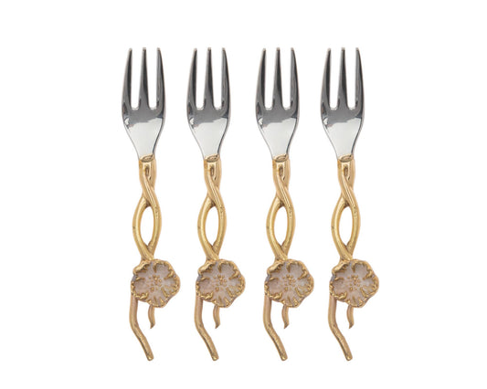 Hellobore Set of Four Dessert Forks