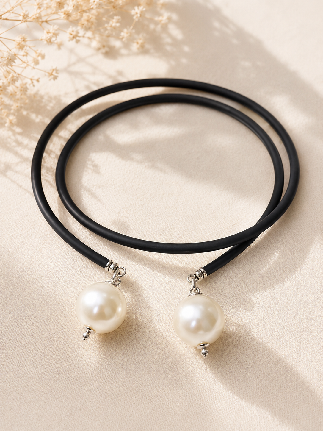 Modern Muse Pearl Wrap Necklace