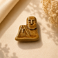Mamik & Papik Armenian Ceramic Brooch