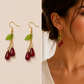 Pomegranate Drop Earrings