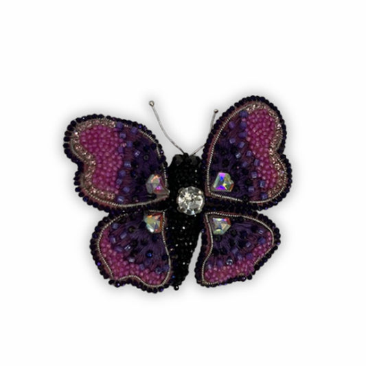 Violet Butterfly Pin