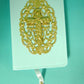Leatherette Baby Bible W/Ornate Cross: Pink