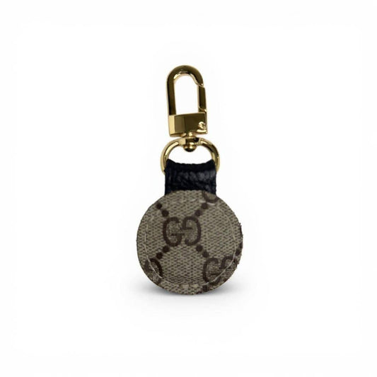 Le Charm Keychain - Upcycled Designer: GG Round
