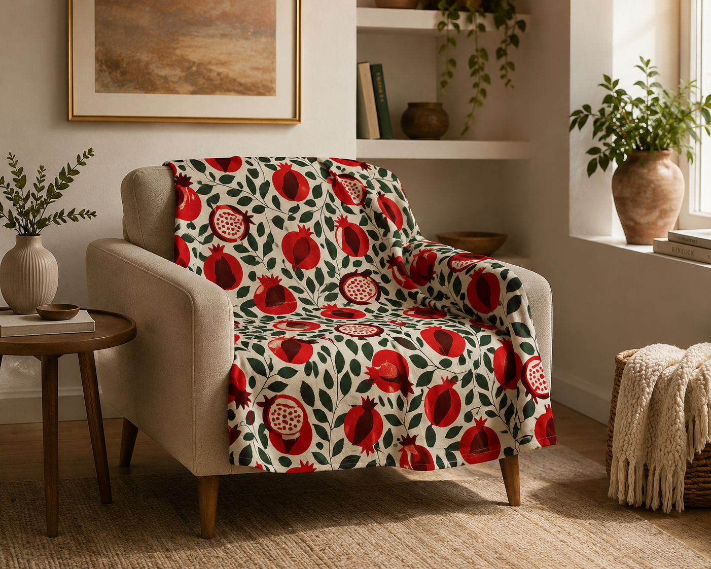 Pomegranate Bliss Blanket